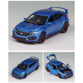 1 32 Alloy Diecast Model Vehicle Car Honda Civic Type R Model Toy Pull Back With Light Sound Shopee Singapore - honda civic type r roblox