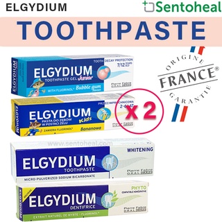 Image of Elgydium Toothpaste- Adults/ Junior/ Kids *BUNDLE OF 2*