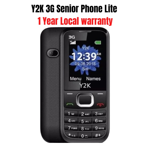 Y2K 3G Lite Senior Phone (1 year local warranty) | Shopee Singapore