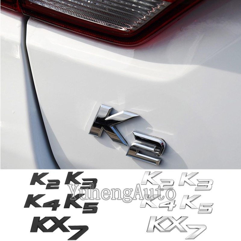 Modified Metal Car Rear Trunk Emblem Sticker Auto Body Letter Badge