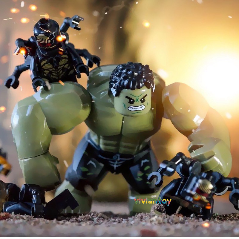 Lego Avengers Minifigures Marvel DC Infinity War Endgame Iron Man Thor Hulk Loki 