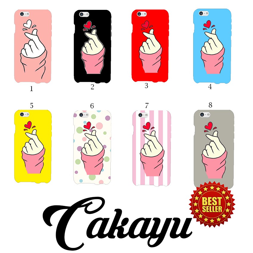 Hardcase Love Korea Saranghae Custom Shopee Singapore