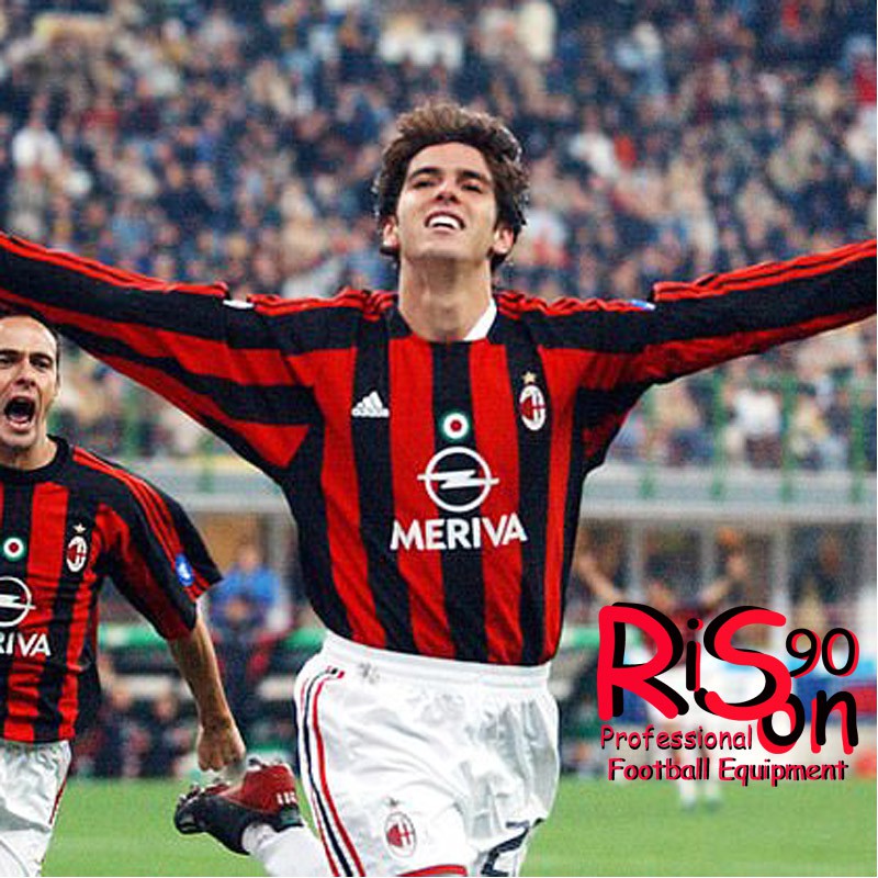 ac milan retro football shirts