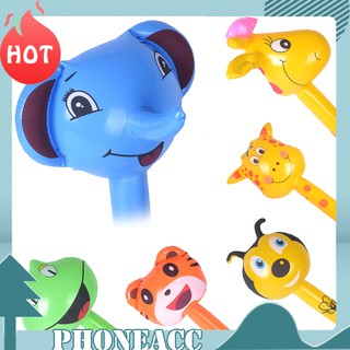 Phoneacc 1Pc Giraffe Frog Animal Inflatable Air Stick Blow Bar Party Kids Cheer up Props #0
