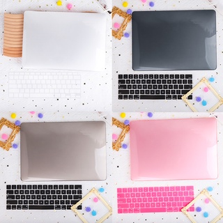 Crystal Clear Plastic Hard Case compatible with macbook case Air Pro13 14inch M1 M2 A2681 A2338 A2442 A2337 with Keyboard Cover