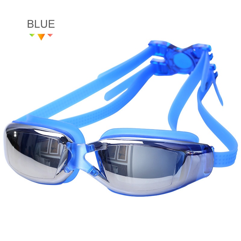 EG_ Unisex Adult Non-Fogging Swimming Goggles Swim Glasses Adjustable Anti-Fog B 
