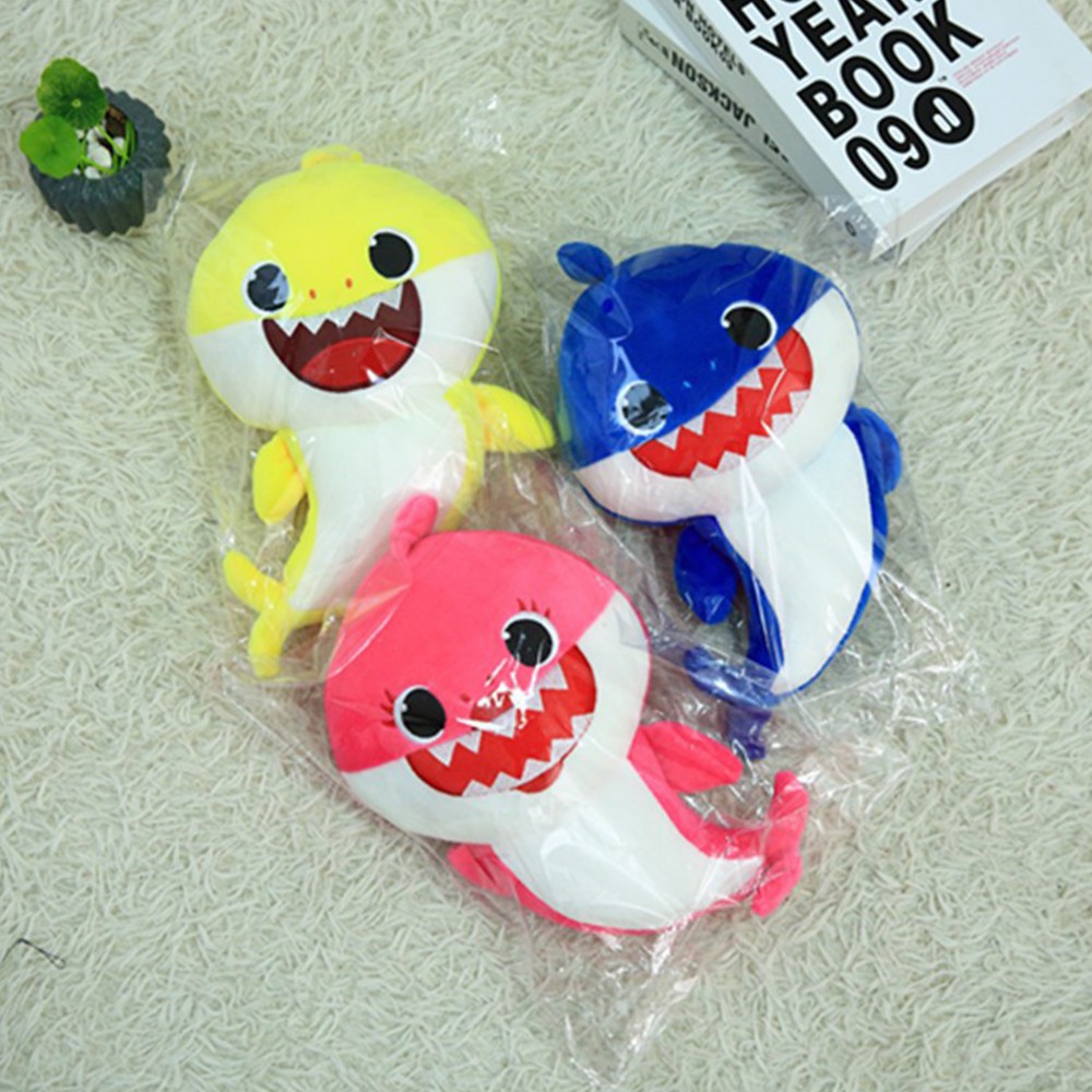 baby shark plush toy english