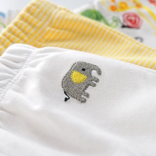 3PCS High Waist Wrap Feet Boys Girls PP Pants Newborn Baby high waist pants Cotton Trousers Bottoms wrap pants #6