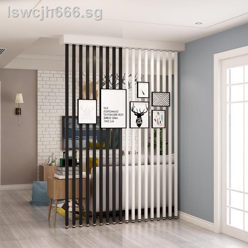 Nordic minimalist modern wrought iron screen partition living room