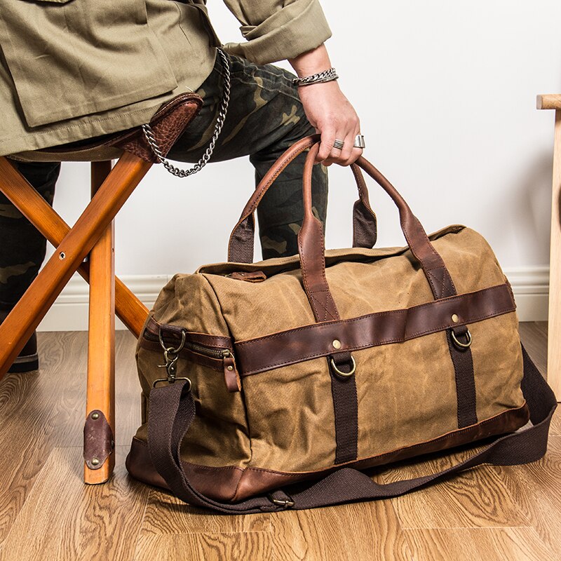 canvas gym bag