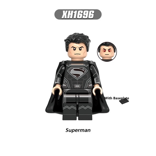 black superman lego