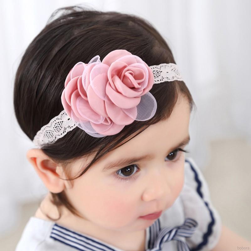 rose headband for baby girl