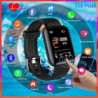 116 Plus Smart Watch Men Women Wristwatch for Android IOS PK Y68 119plus M4
