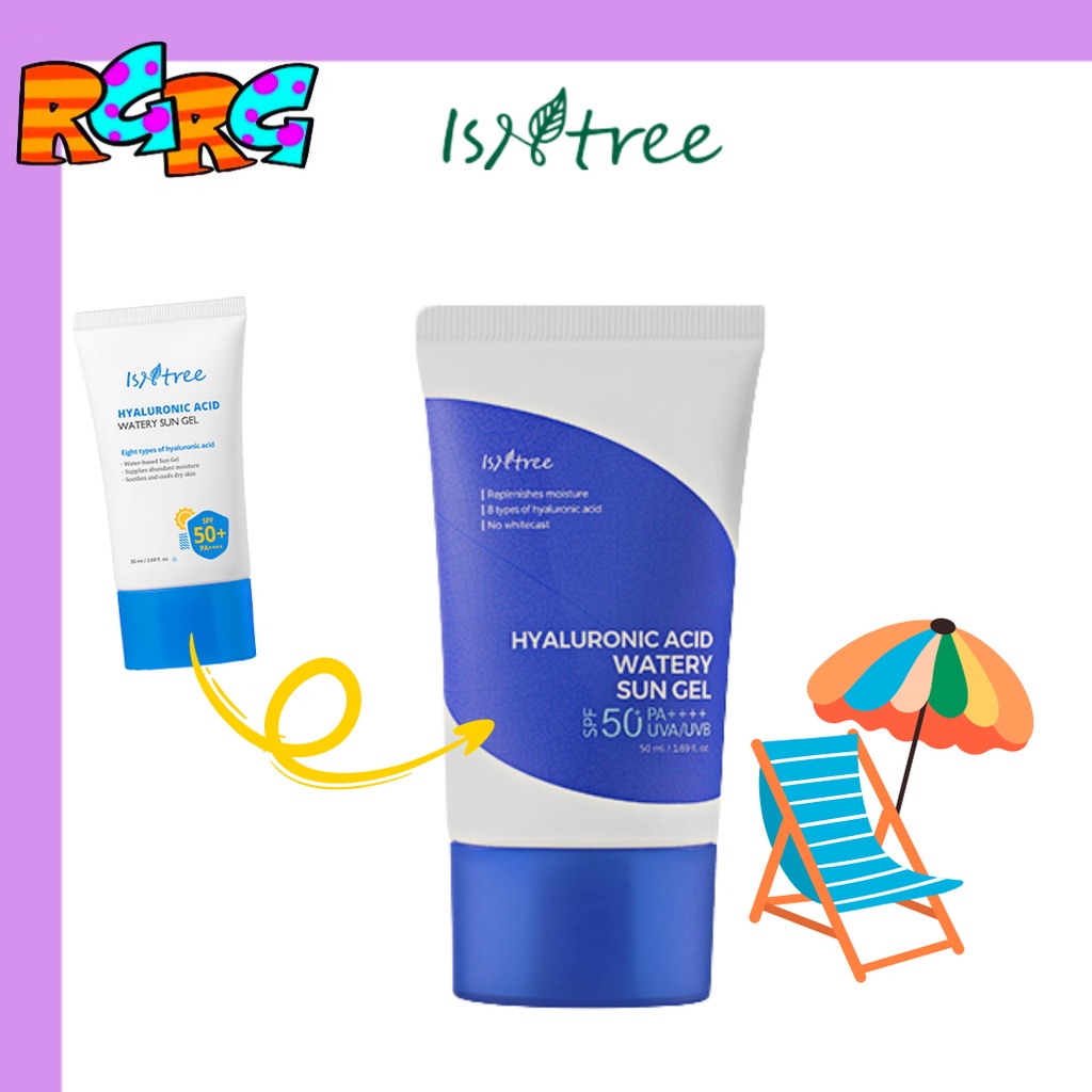 [ISNTREE] Hyaluronic acid Watery Sun Gel 50ml Shopee Singapore