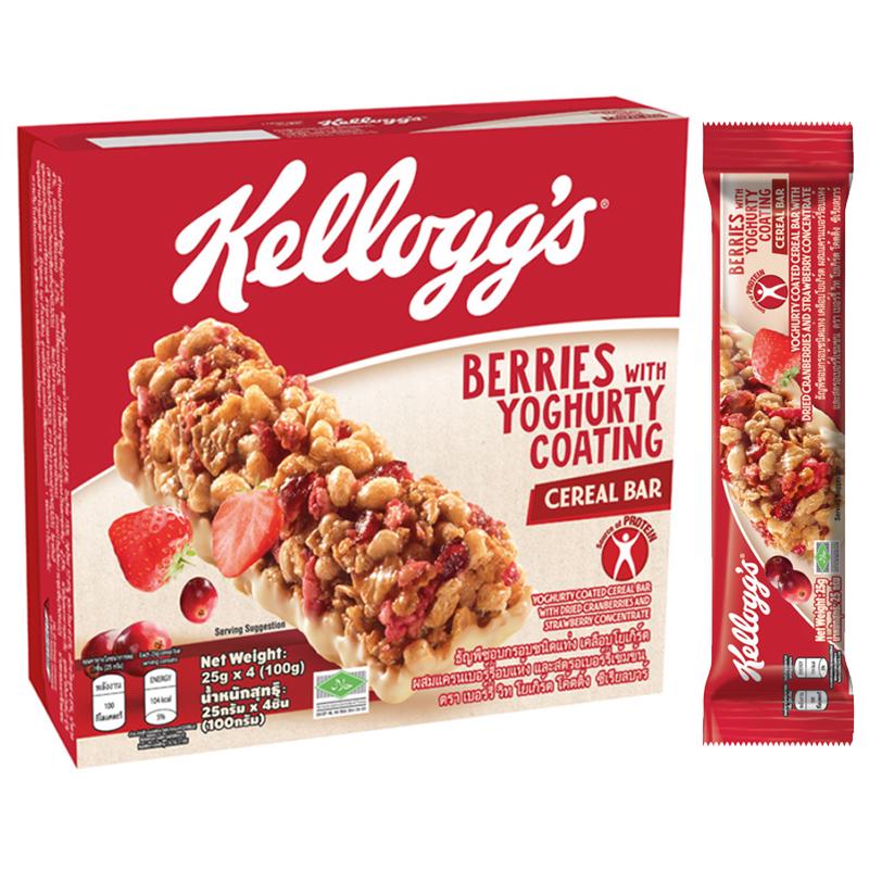 kellogg's berries yogurt cereal bar