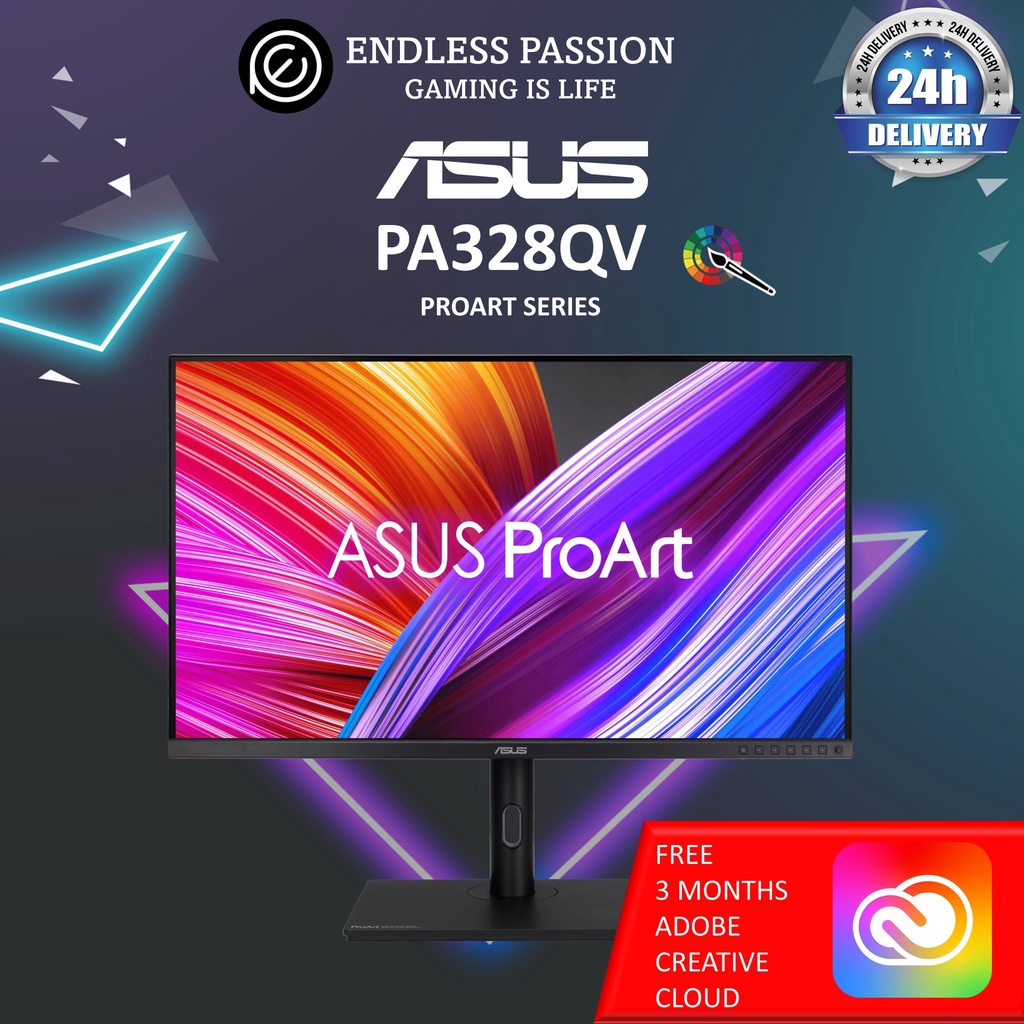 Asus ProArt Display PA328QV 31.5"Professional Monitor | Shopee Singapore