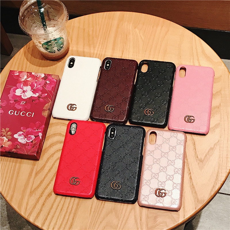 gucci leather phone case