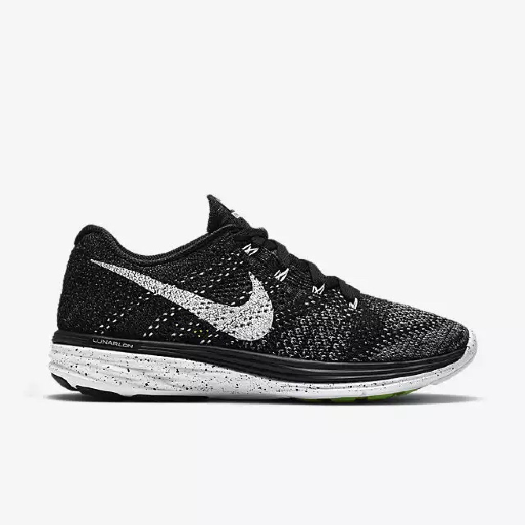 nike lunar flyknit oreo