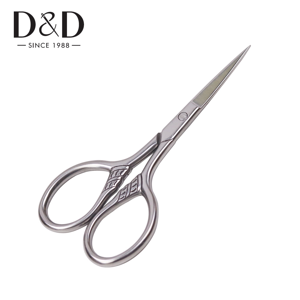 D&D Small Embroidery and Sewing Scissors for Needlework Stainless Steel