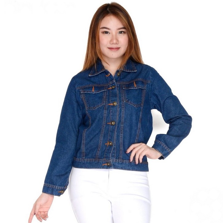 levi's womens black denim jacket