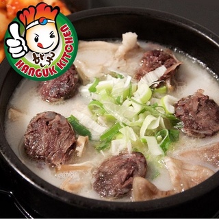 [Heat & Serve] Korean Sundae & Pork Belly Soup 550g (Dwaeji Sundae Guk) (For 1-2 Pax) Hanguk Kitchen Korean Food Mart