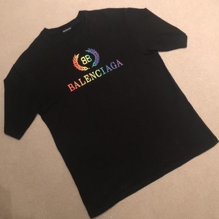 balenciaga t shirt rainbow