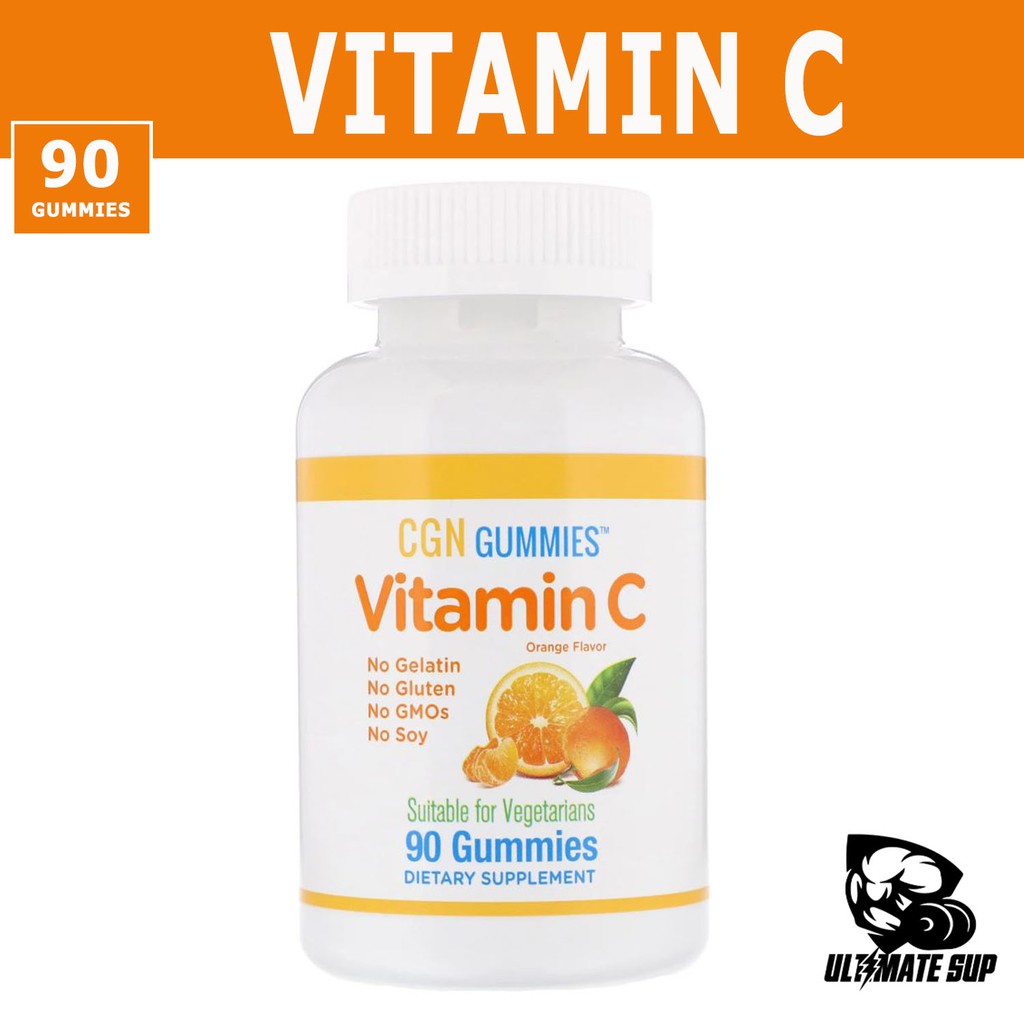 California Gold Nutrition, Vitamin C Gummies, Natural Orange Flavor, 90 ...