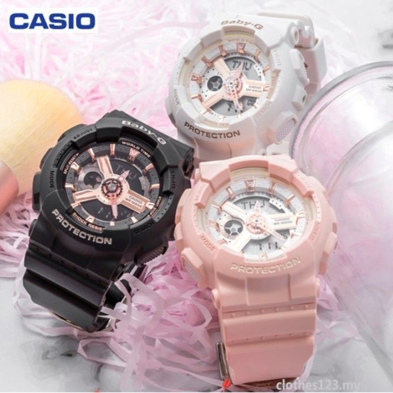 baby g ba 110 pink