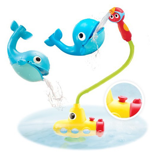 submarine spray whale