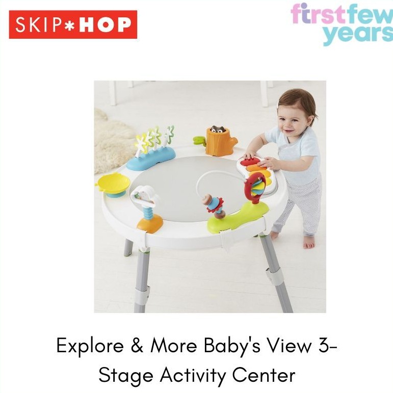 Explore & More Baby's View 3-Stage Activity Center