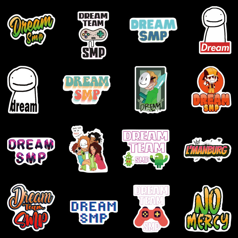 z m dream smp series stickers 50pcs set cute waterproof stickers decal for toys shopee singapore
