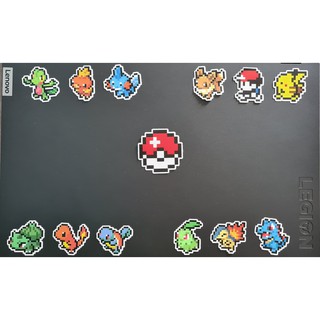Pokemon 8-bit Pixel Art Stickers