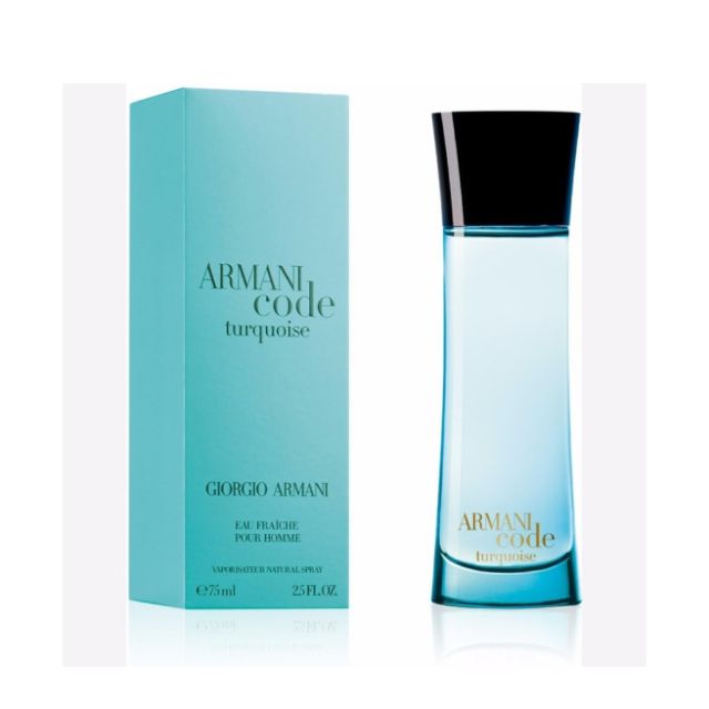 turquoise armani