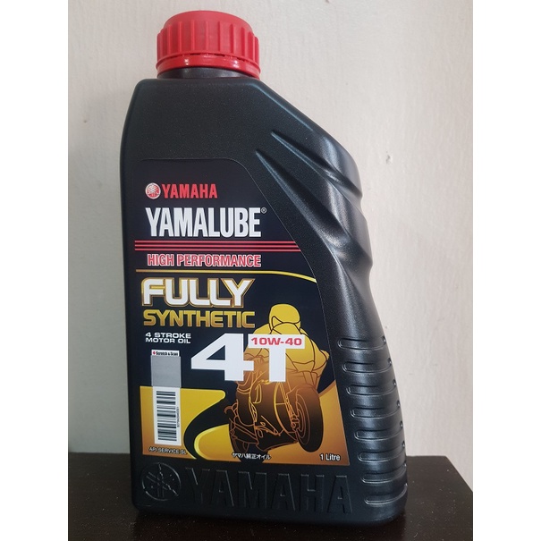 Original Yamalube Fully Synthetic, 10W-40 4T Motor Engine Oil (1L ...