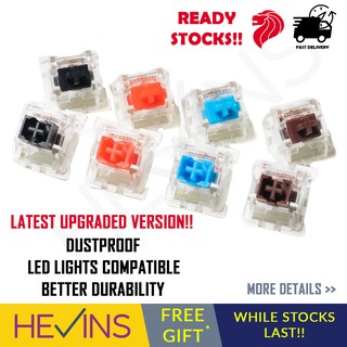 LATEST UPGRADED Mechanical Switch Outemu DUSTPROOF Red Teal Blue Brown Black Purple Gateron Cherry Switch Replacement