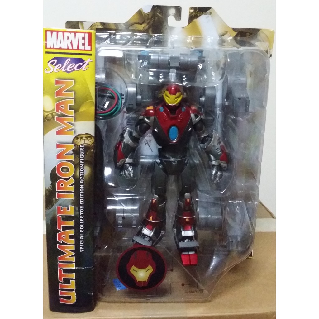 marvel select ultimate iron man