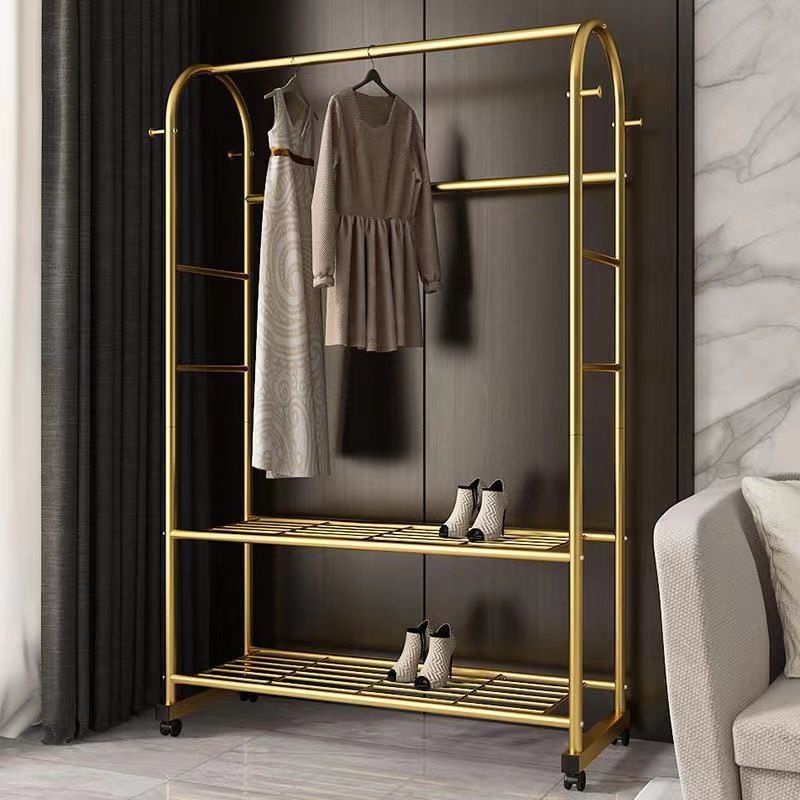 Hanger Clothes Hanger Household Standing Coat Rack Balcony Clothes Drying Rack Bedroom Single