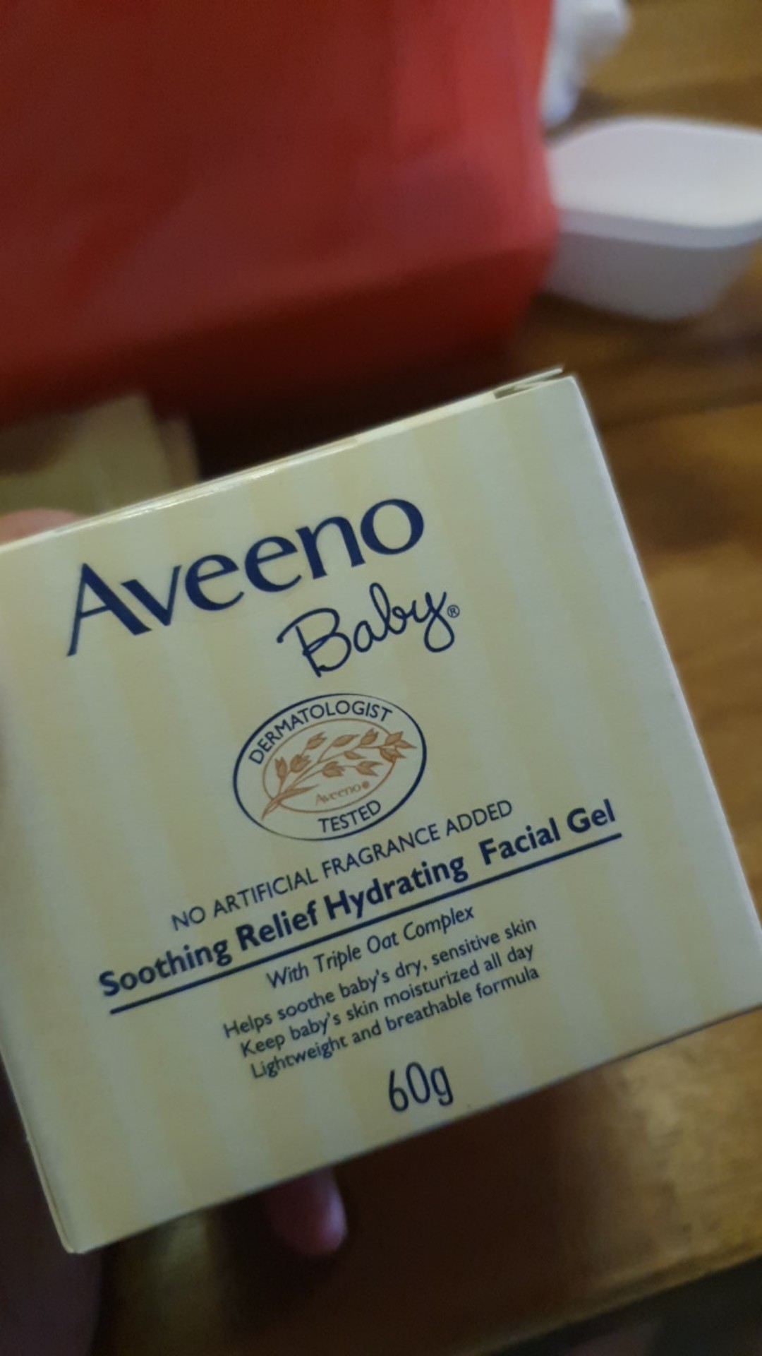aveeno baby facial gel