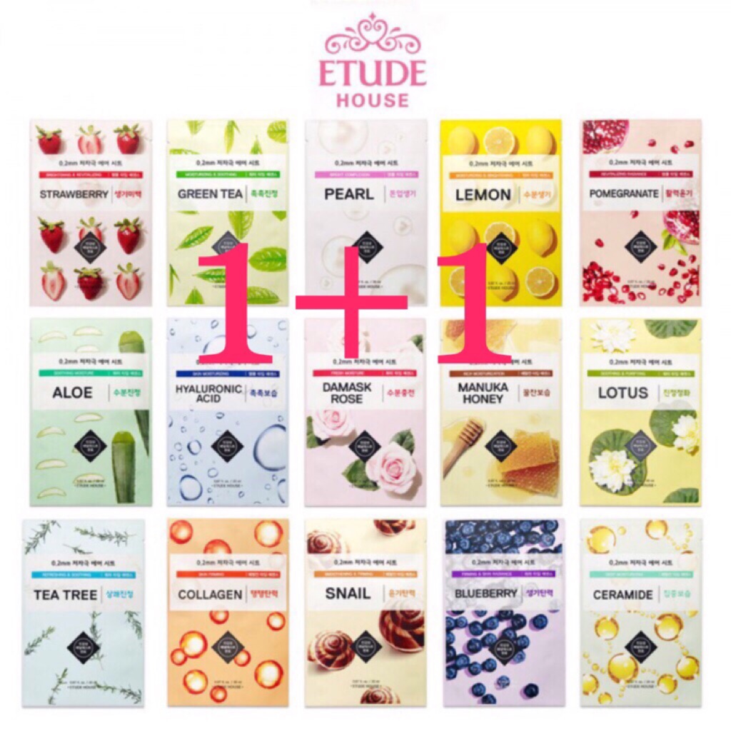 1 1 Etude House Mask Shopee Singapore