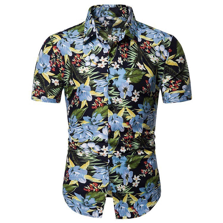  Kemeja  Batik  Lelaki  Kemeja  Bunga  Shirt Batik  Code 33 