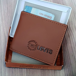 PRIA 3.3 Shopee Mega Men's Wallet AG4450 Folding Modell With Zipper Logo Embossed Synthetic Leather Material