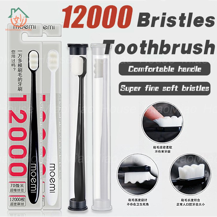 toothbrush with 12000 bristles