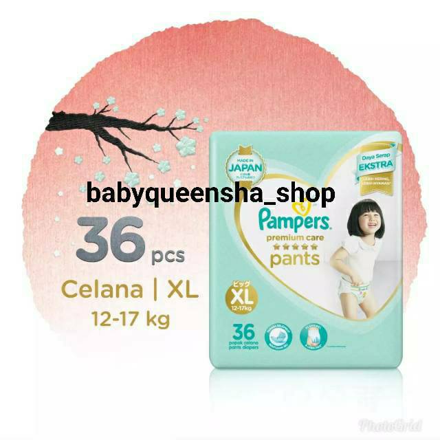 pampers xl 36