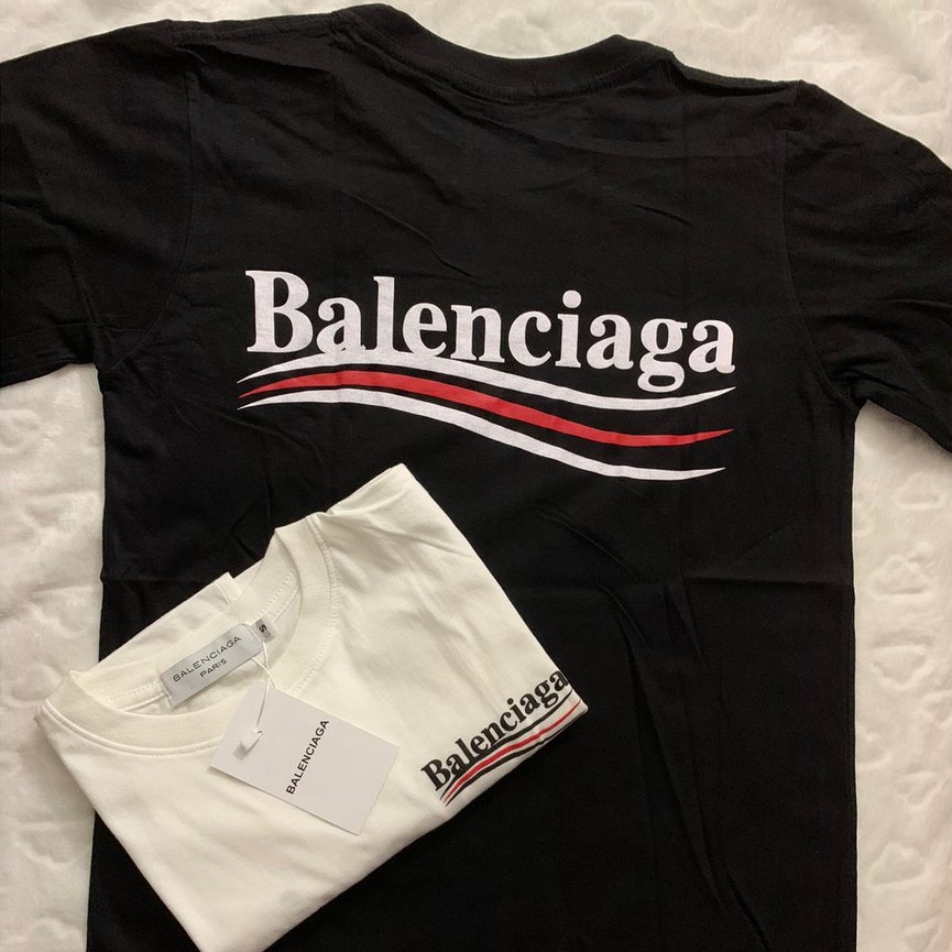 Premium Unisex Balenciaga T Shirt Shopee Singapore