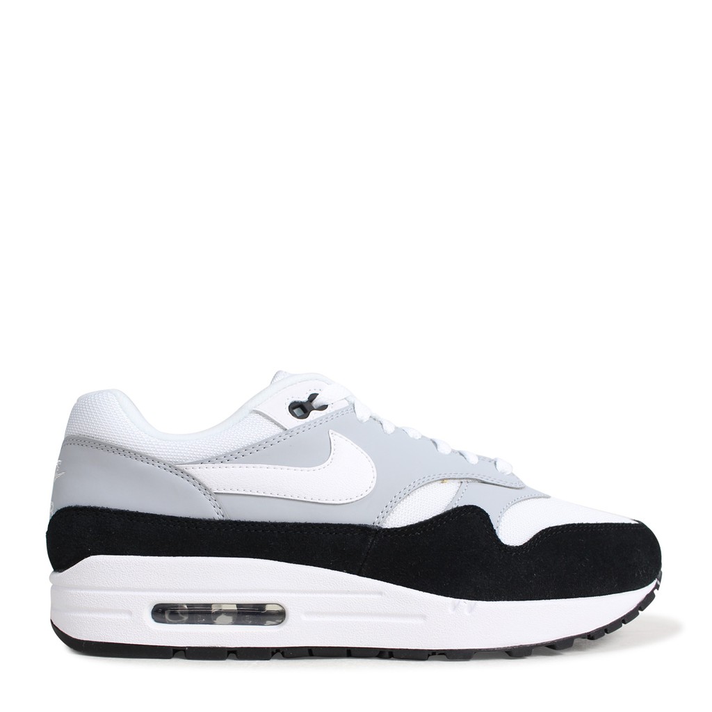 air max 1 white grey black