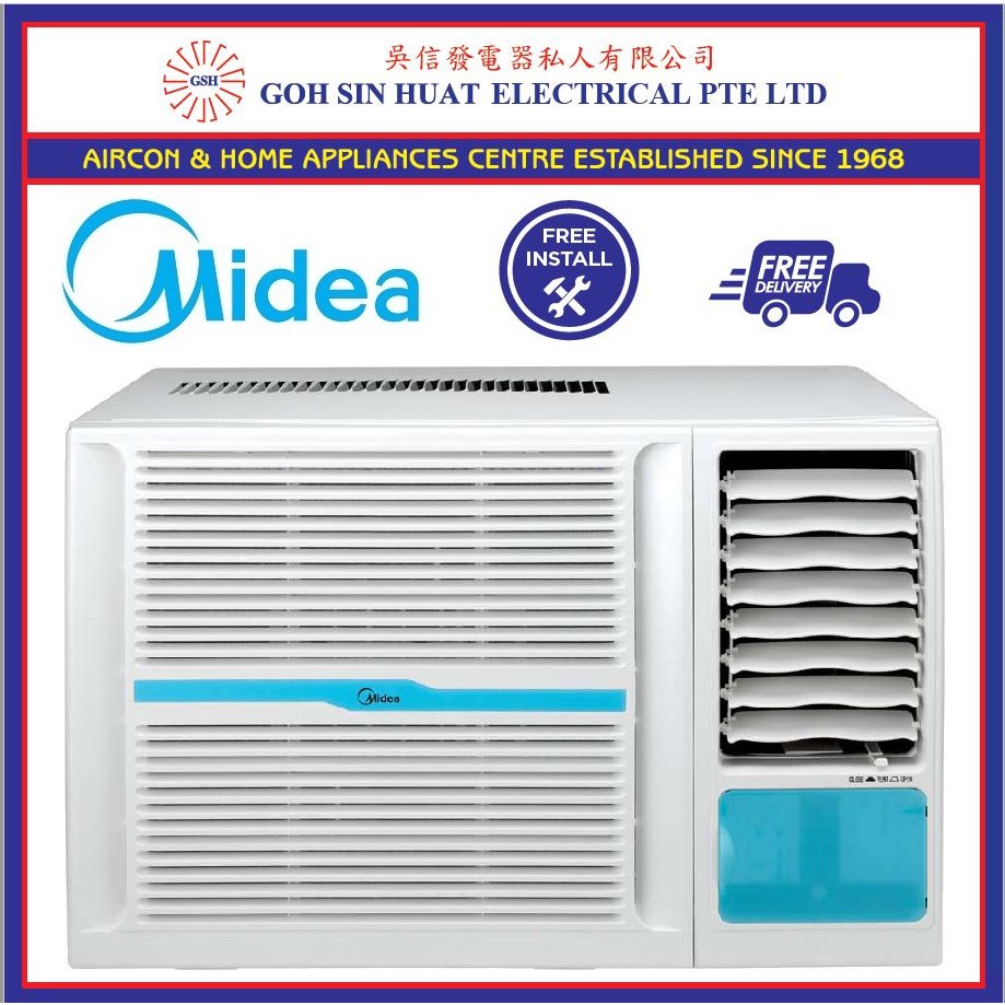 Midea 9000BTU Window Air Con White With Remote control ...