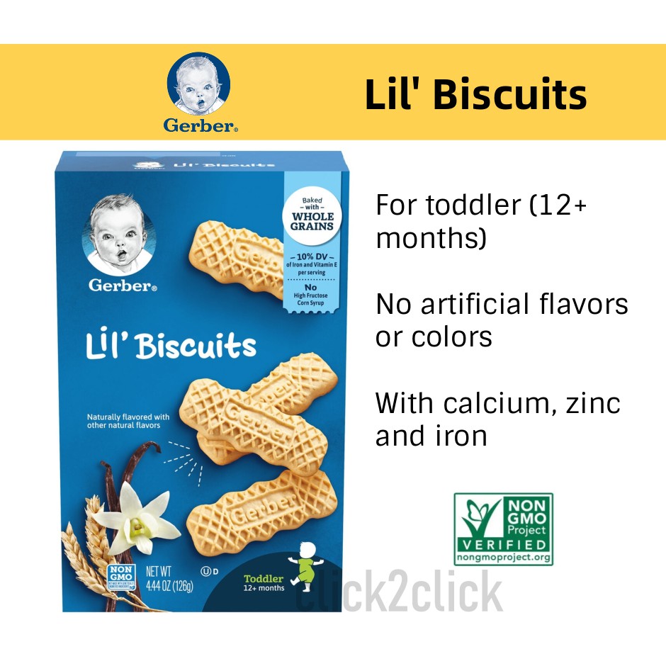 gerber lil biscuits