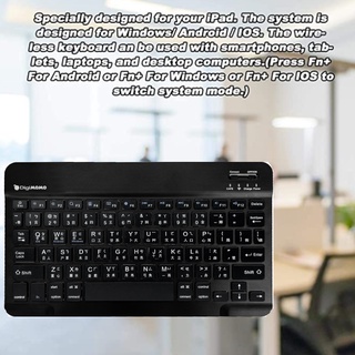 【JAPAN HOME】Digimomo Slim Portable Bluetooth Wireless Keyboard (DIG ...