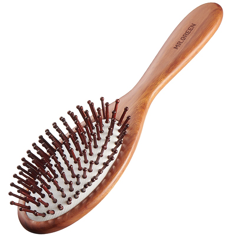 Hair Brush Comb Scalp Antistatic Styling Tools For Women Menblack
