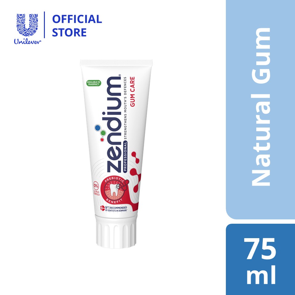 Zendium Natural Gum Care Toothpaste 75ml Shopee Singapore